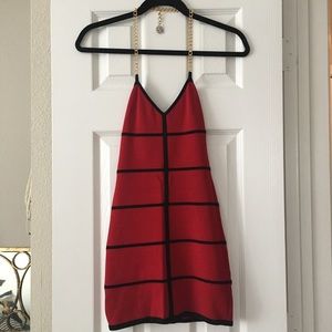 Bebe fitted mini dress